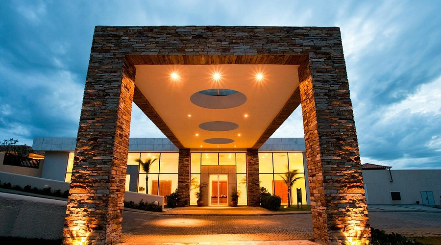 Entrada principal do hotel